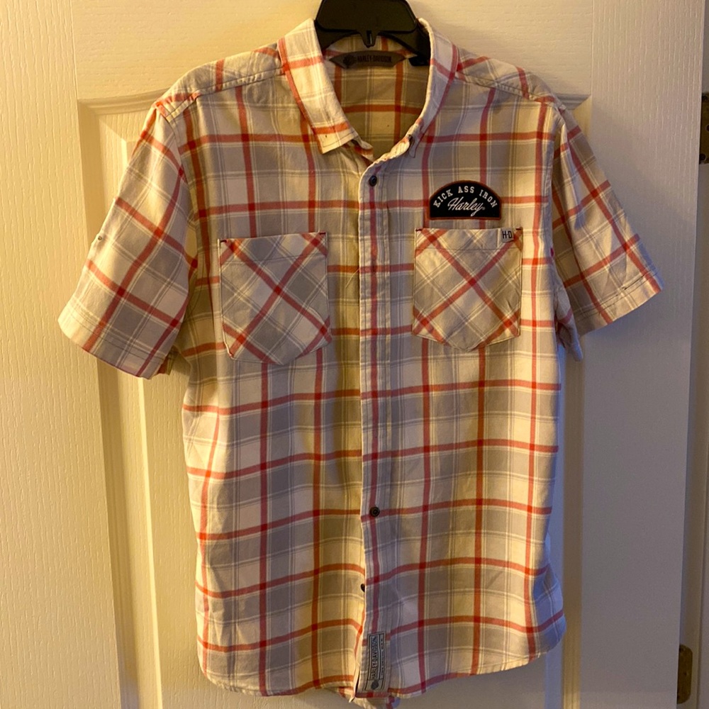 Harley-Davidson Garage collection Mens Large Button Down.